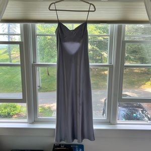 Zara Satin Effect Dress